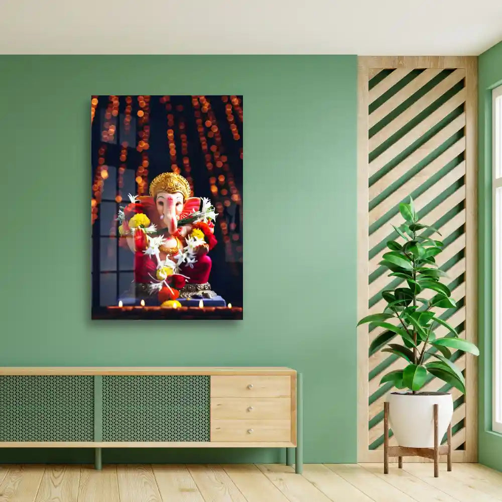 Contemporary Decorative Lord Ganesha Wall Art