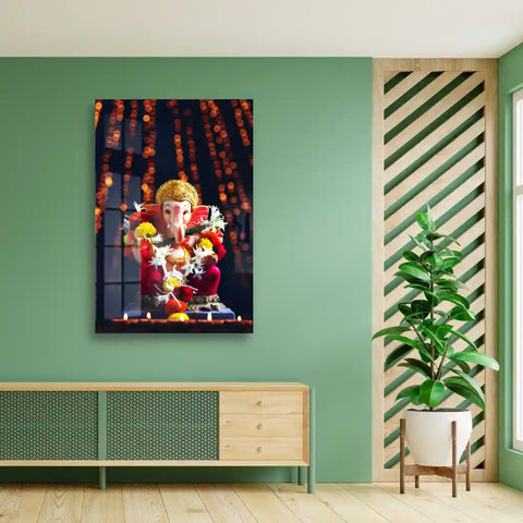 Contemporary Decorative Lord Ganesha Wall Art