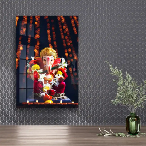 Custom Decorative Lord Ganesha Acrylic Artwork