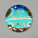 buy custom ocean round nameplates for homes