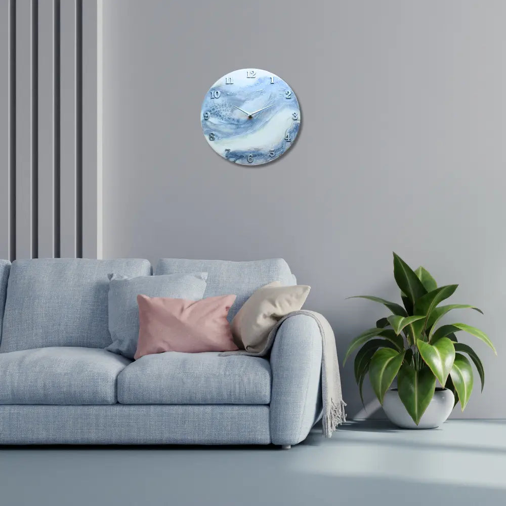 Decorating Wall Ideas Resin Wall Clock For Villa