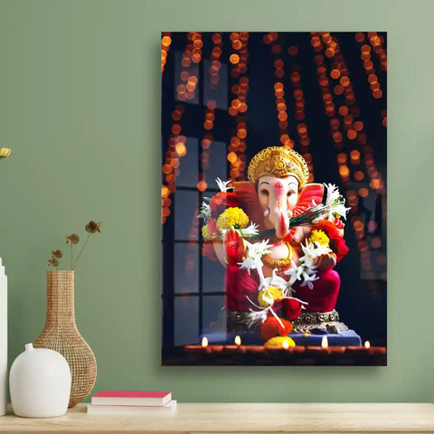 Decorative Lord Ganesha Acrylic Wall Decor