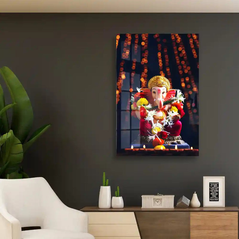 Decorative Lord Ganesha Acrylic Wall Online