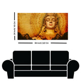 Devotional Lord Shiva 3D Canvas Wall Painting for home decor
