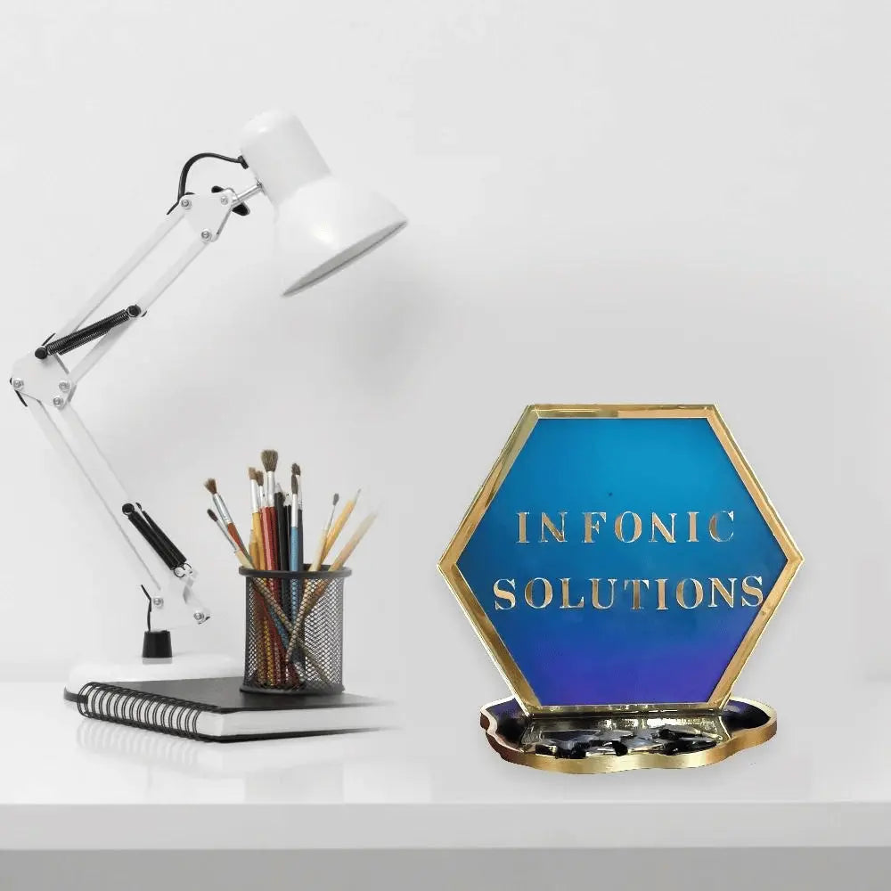 engraved office desk name plates online