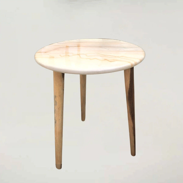Resin Table With Marble Texture For Living Room, Bedroom, Office, Kitchen