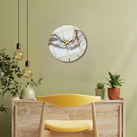 Epoxy Resin Wall Clock Gift For Employees