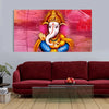 Shop Framed Ganesha textured background canvas paintings