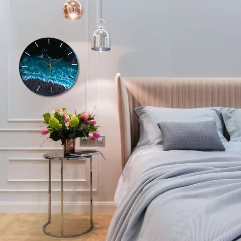 Unique Resin Wall Clock For Various Events
