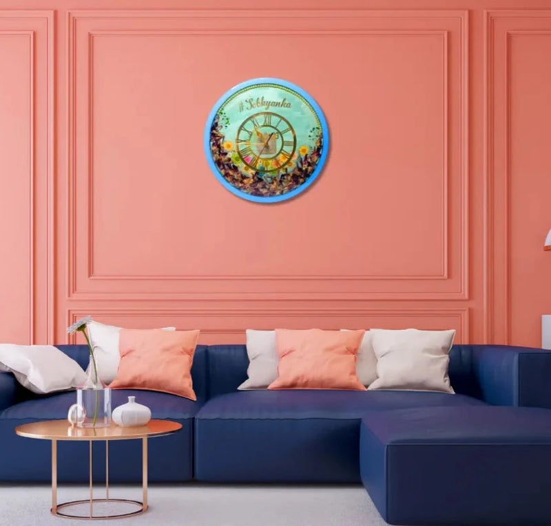 Gift For Wedding Of Relative Or Friend Wall Clock For Varmala Preservation