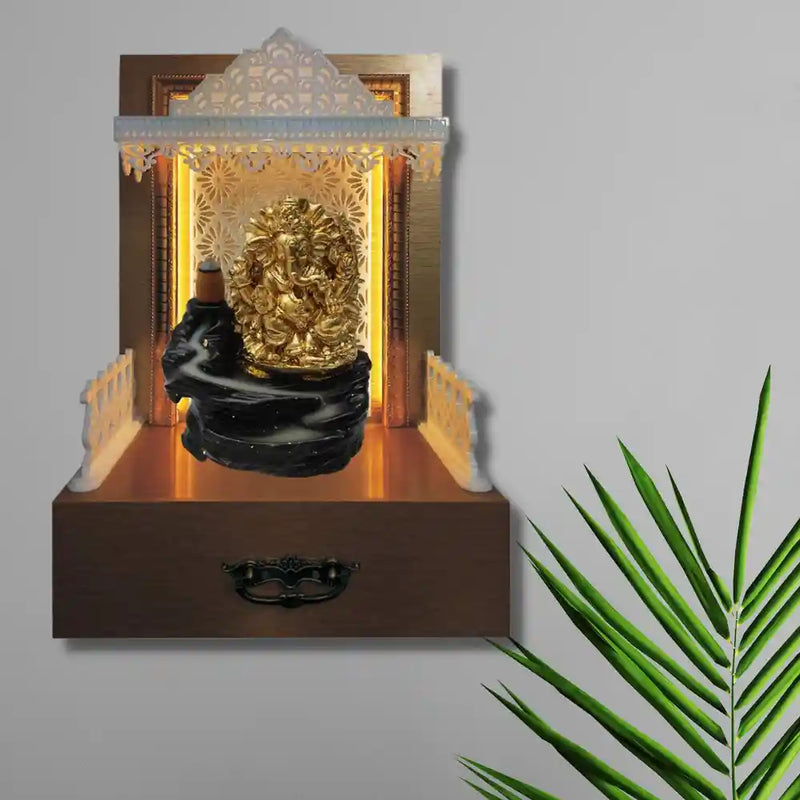 Gold Plated Ganeshji Statue showpiece vastu statue
