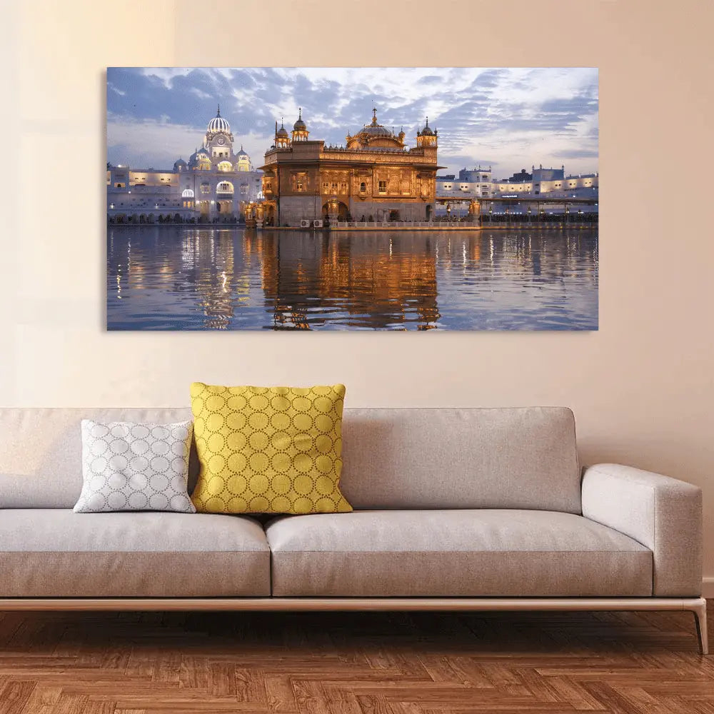 Golden Temple Luxurious wall hanging