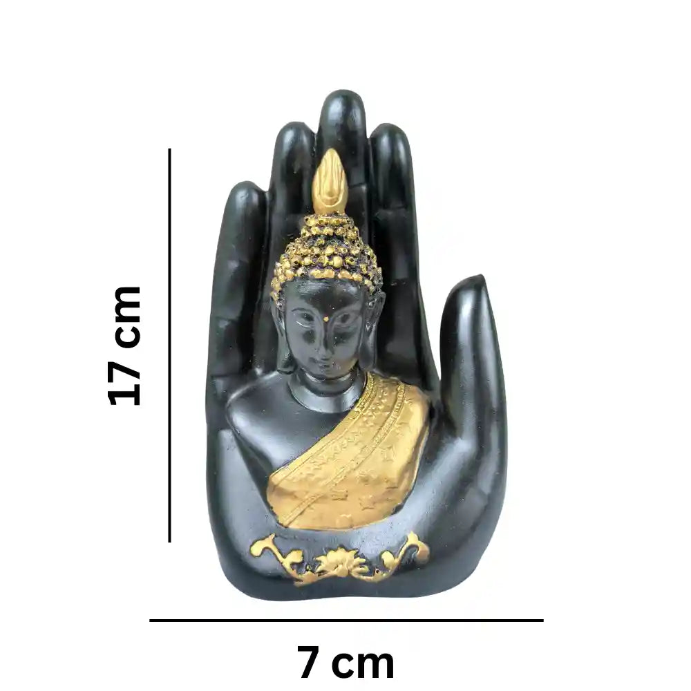 Hand Palm Buddha showpiece Figurine Showpiece