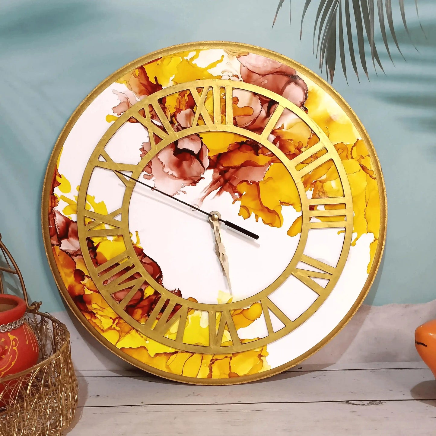 Clock, Resin Handmade