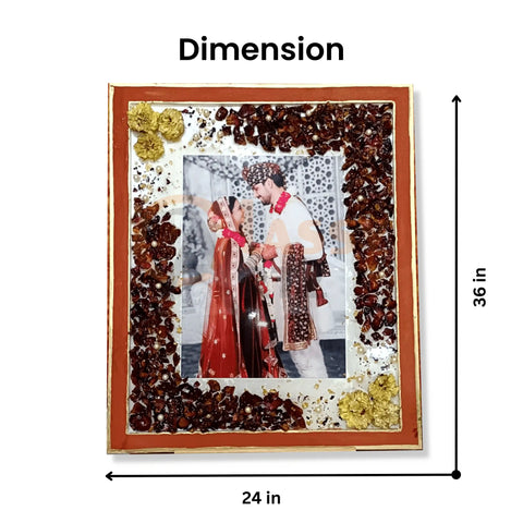 handmade-resin-photo-frame-3d-flower-varmala-preservation