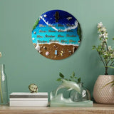 Hare Krishna Resin Mantra Frame Blue Ocean For Sale