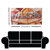 Shop Jesus Christ disciples in last supper canvas artwork