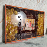 Wedding Varmala & Kaleere Preservation Resin Frame (16x24 Inch)