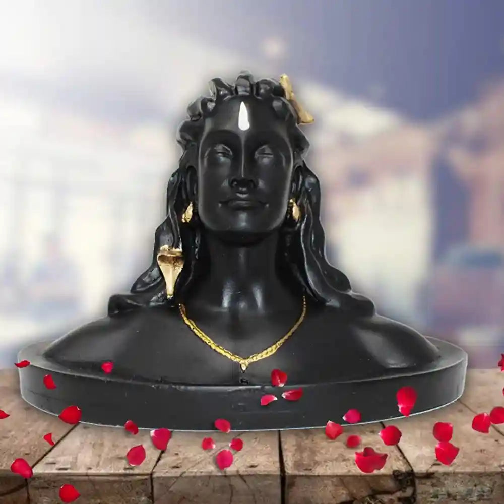 Lord Adiyogi Shiva Statue For Car Dashboard