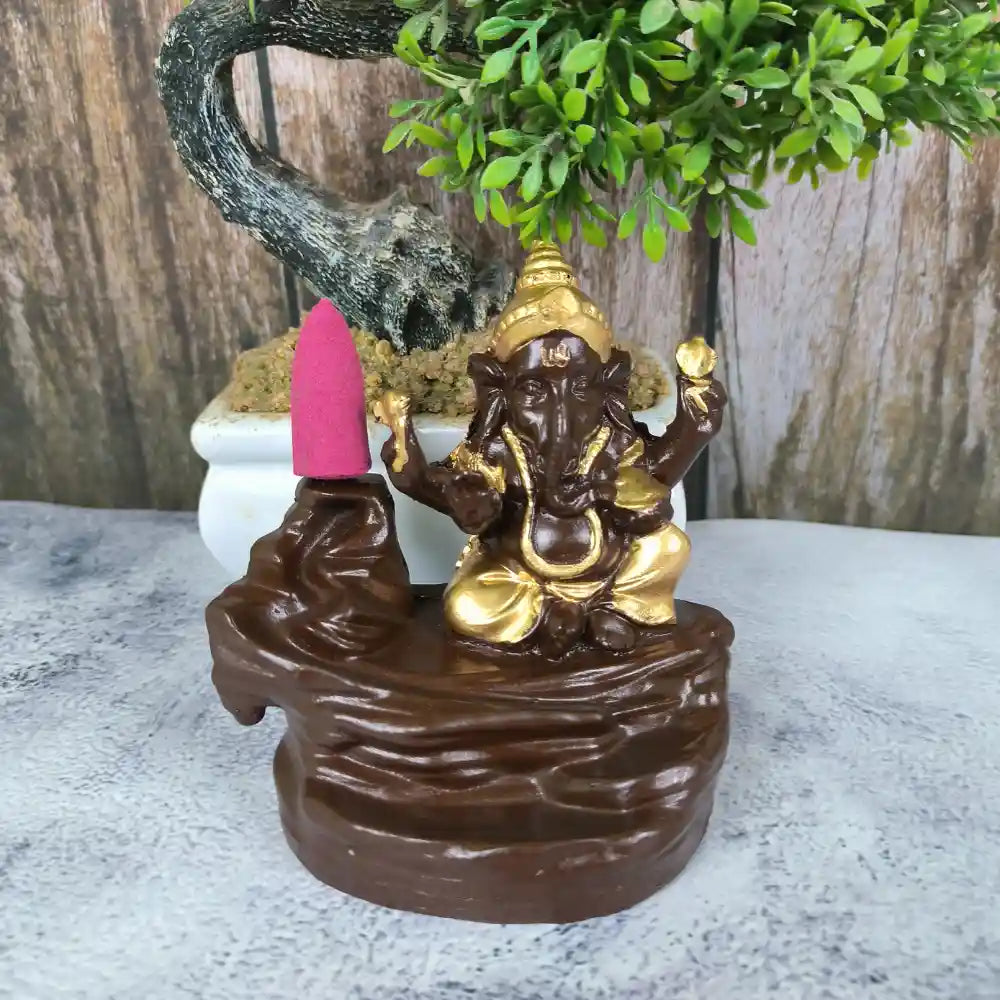 Lord Ganesh Smoke Designer fountain for home positivity
