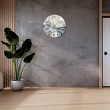 Luxury Epoxy Resin Wall Clock For Dining Area