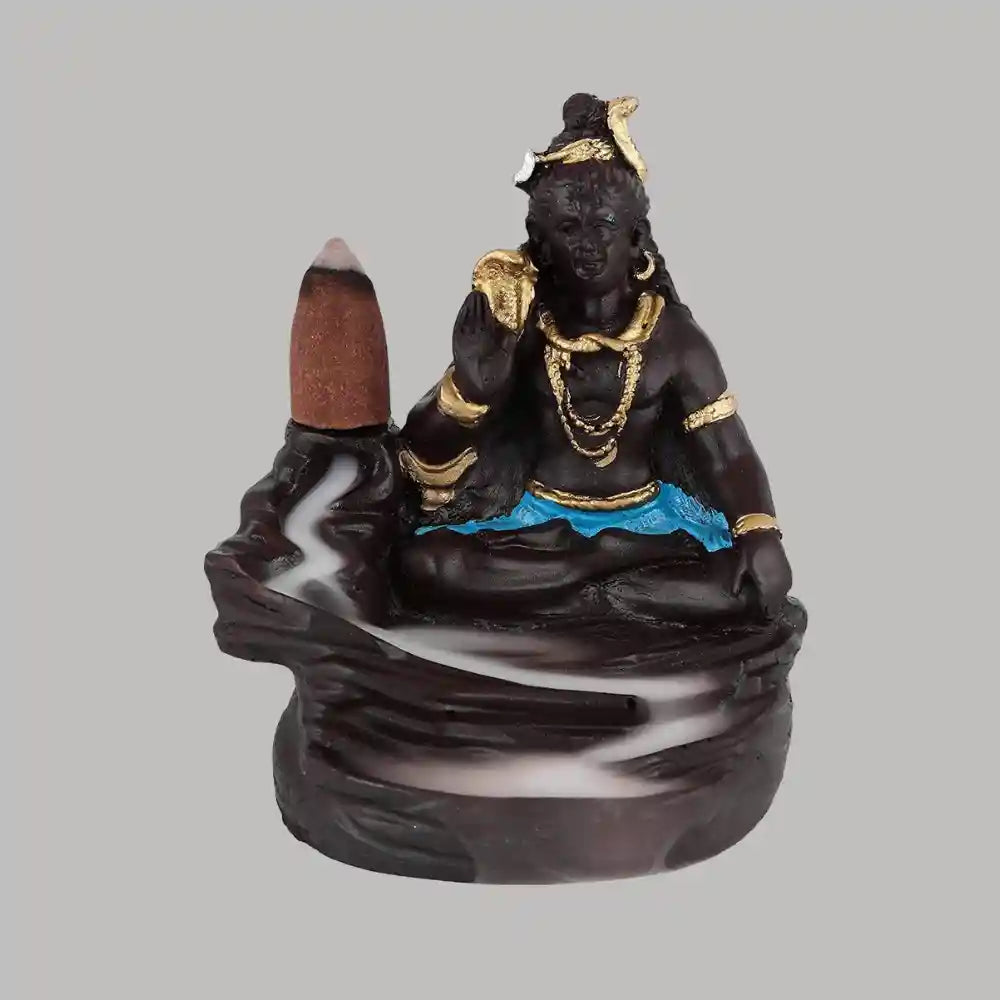 Mahadev Adiyogi dhoop batti fountain for table