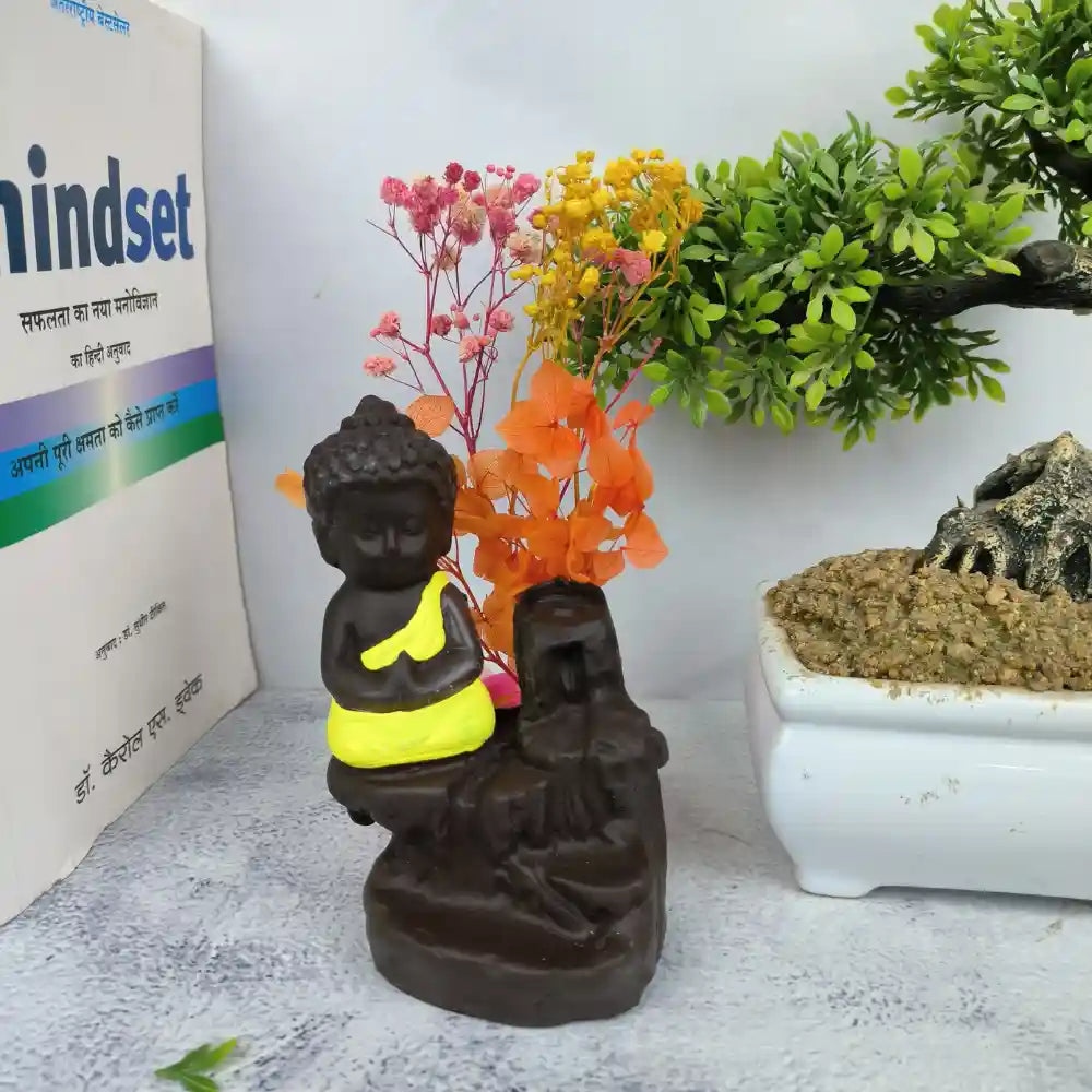 Meditating Buddha Smoke Fountain for gifting