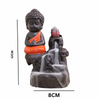 Meditating Monk Buddha Smoke Statue showpeice for gifting