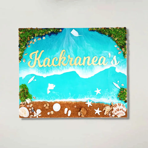 online-personalized beach theme name plates