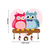 Owl Family Decorative Wooden Printed Key Holder for gifting