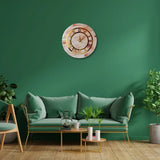pink-resin-wall-clock-for-girls-bedroom