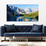 Purchase Premium Beautiful Nature Lake Scenery Canvas Wall Painting