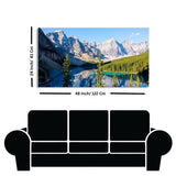 Buy Premium Beautiful Nature Lake Scenery Canvas Wall Painting