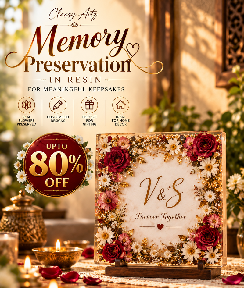 Memory Preservation in Resin for Meaningful Keepsakes