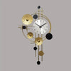 Purchase Attractive Circular Metallic Plates Wall Clock