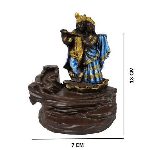 Radha Krishna Statue Dhoop Batti showpeice for gifting