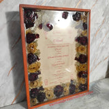 Wedding Varmala Preservation with Invitation Card (11x14 Inch)