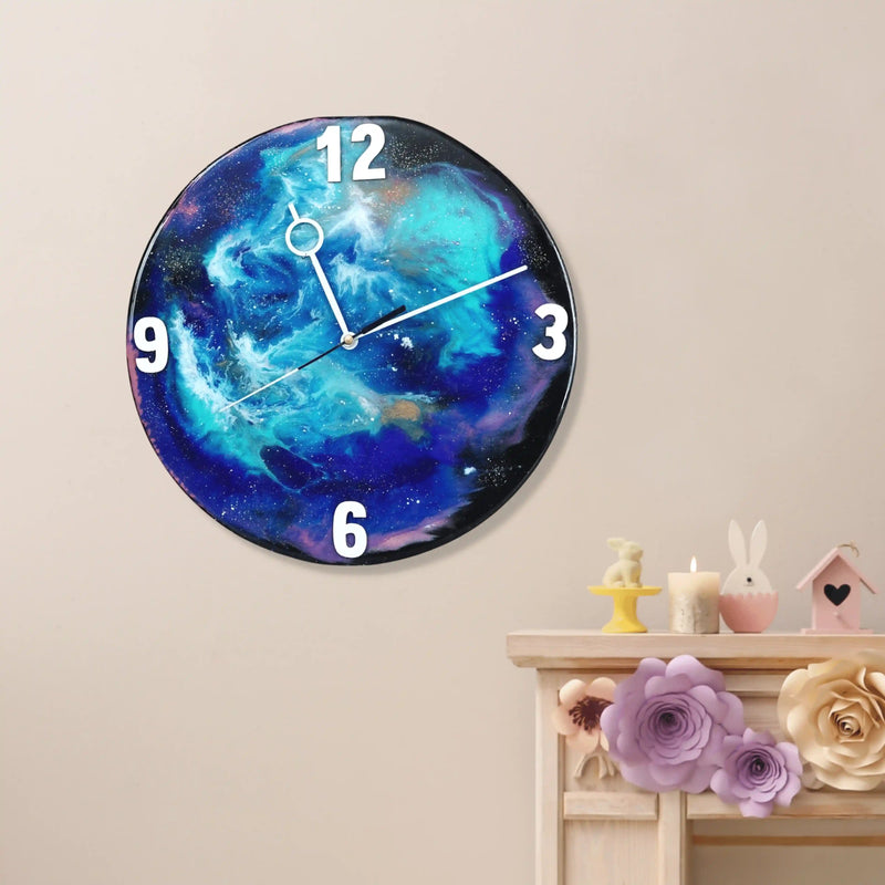 resin-black-blue-galaxy-effect-wall-clock-price
