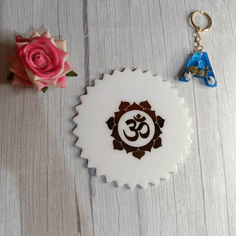 Resin Mini Om Mantra Frame 