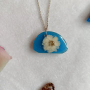 Flower Preserved Handmade Resin Pendant For Wife or Girlfriend