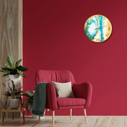 Resin Wall Clock For Kids Area