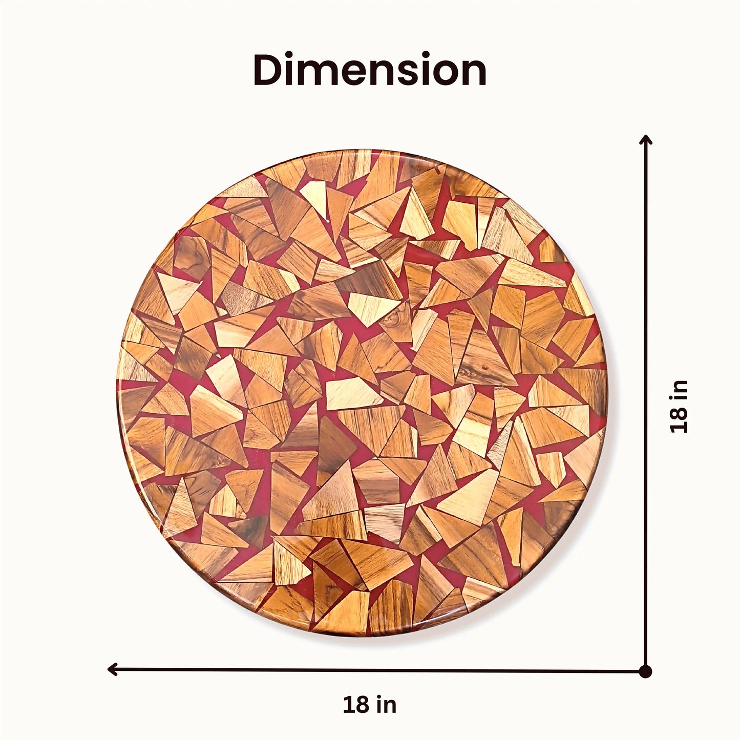 Resin wooden epoxy table for sale