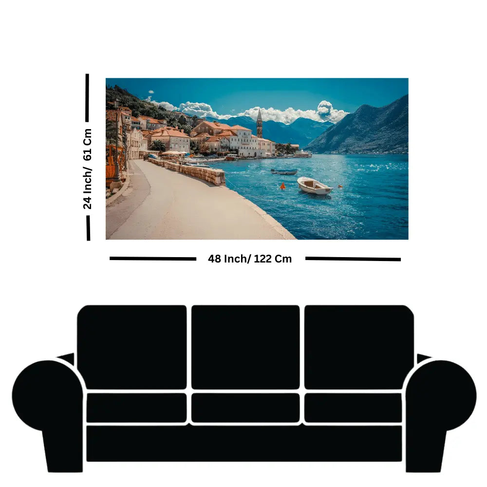 River & nature canvas Wall painting online