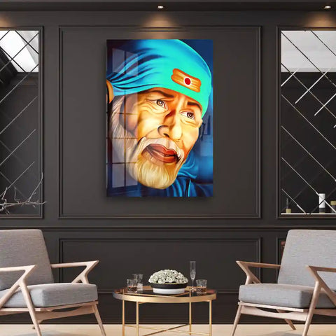 Shirdi Sai Baba Acrylic Wall Art