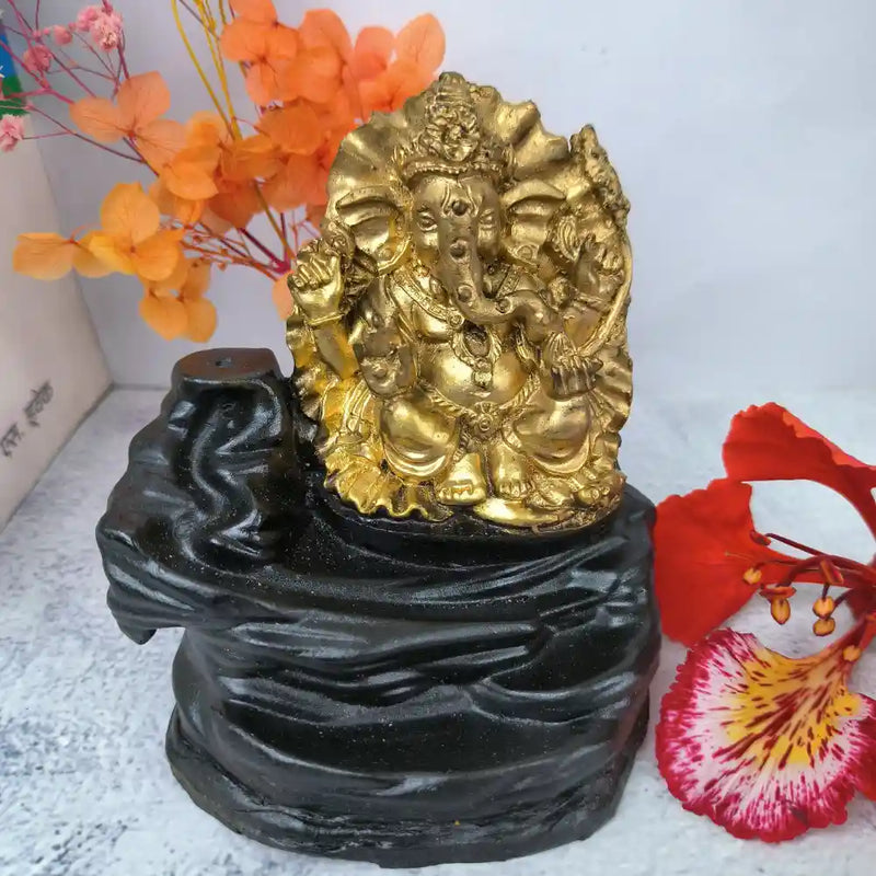 Gold Plated Ganeshji Statue showpeice for gifting