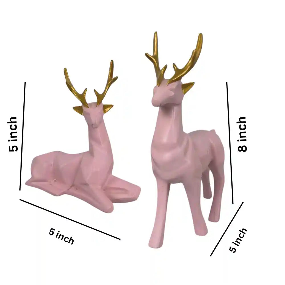 Shop Modern Art Deer Statue Animal