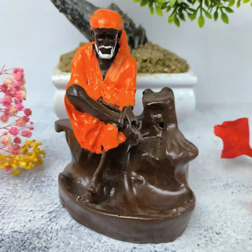 Shri Sai Baba Smoke Statue decorative item