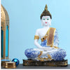 Sitting Lord Buddha Idol Incense holder for pooja ghar