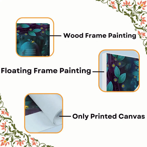 Shop Traditional Ganesha with colorful background paintings