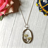 Products Transparent Resin Pendant Jewellery With Real Flower